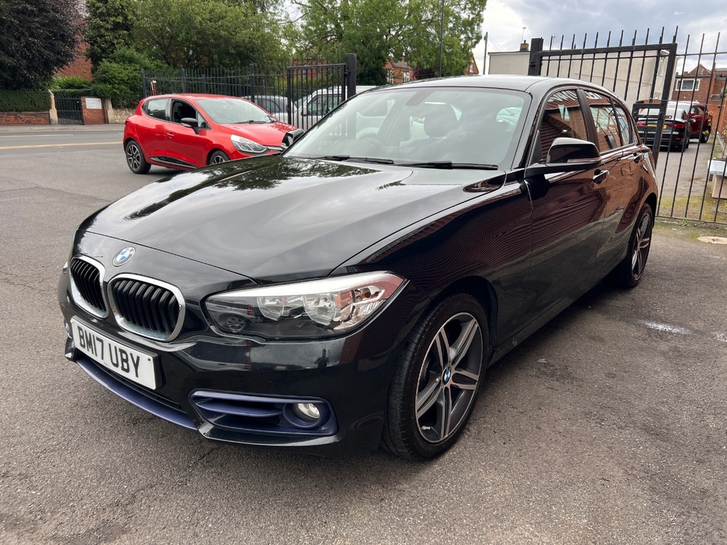 BMW 1 Series 118D Sport Nav BM17UBY Black #3