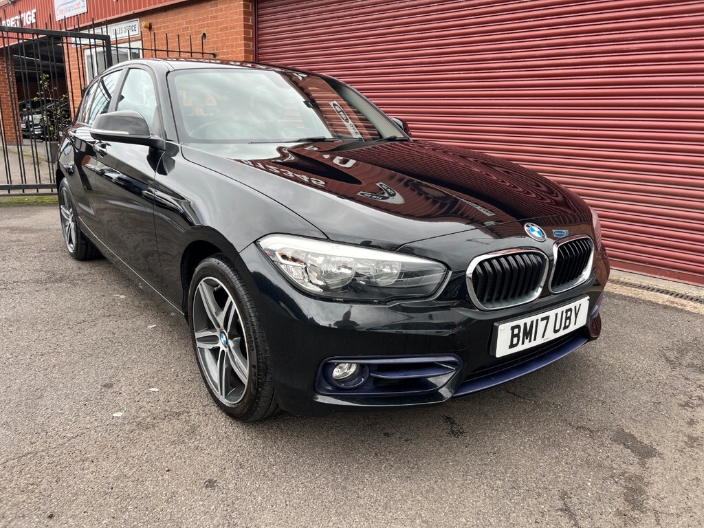 BMW 1 Series 118D Sport Nav Black