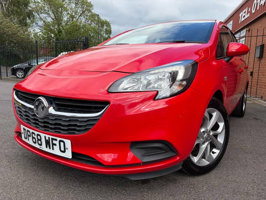 Vauxhall Corsa 1.4 75 Sport Ac DP68WFO Red #3