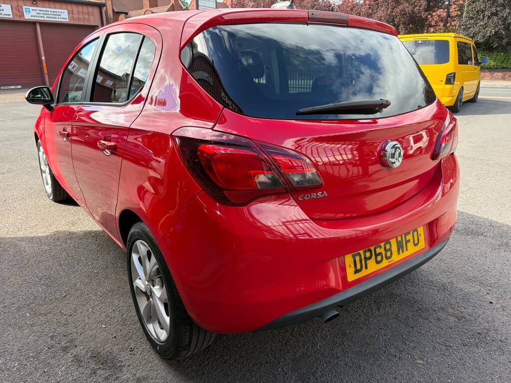 Vauxhall Corsa 1.4 75 Sport Ac DP68WFO Red #4