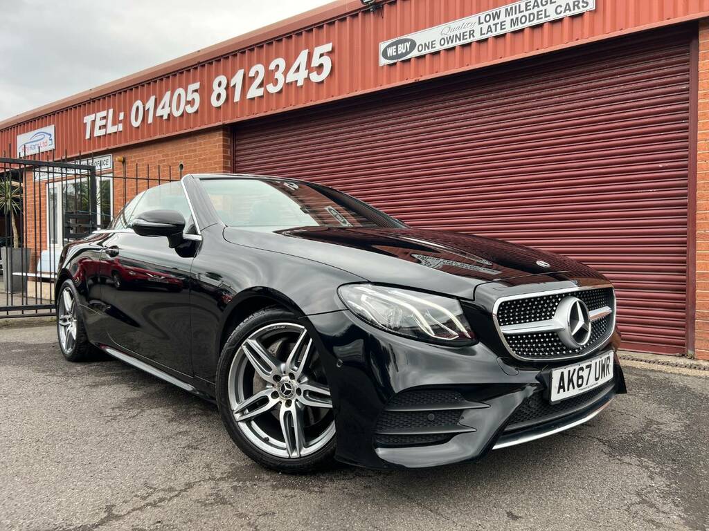 Mercedes-Benz E Class E220d Amg Line 9G-tronic Black