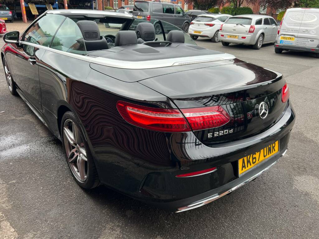 Mercedes-Benz E Class E220d Amg Line 9G-tronic Black #6