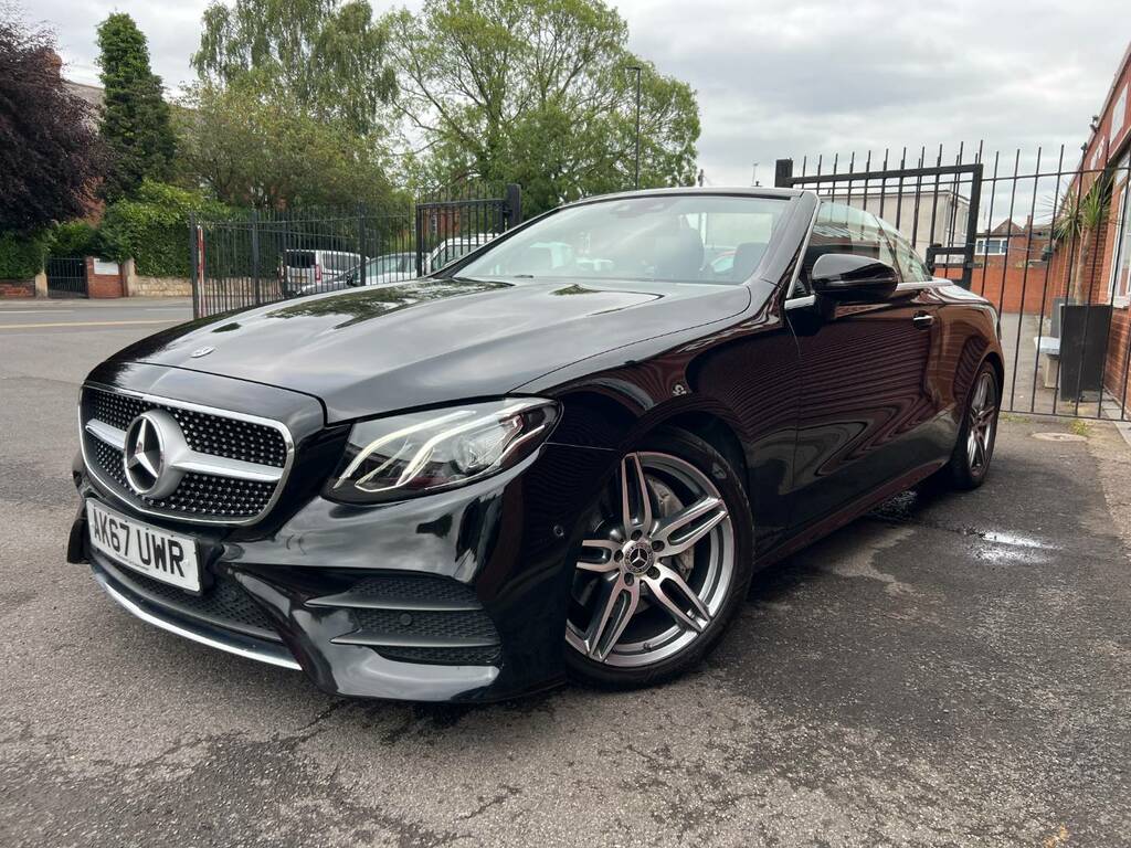 Mercedes-Benz E Class E220d Amg Line 9G-tronic Black #3