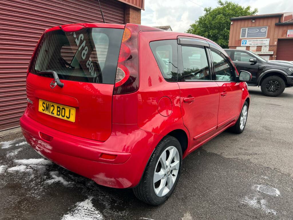Nissan Note 1.6 Acenta Red #5