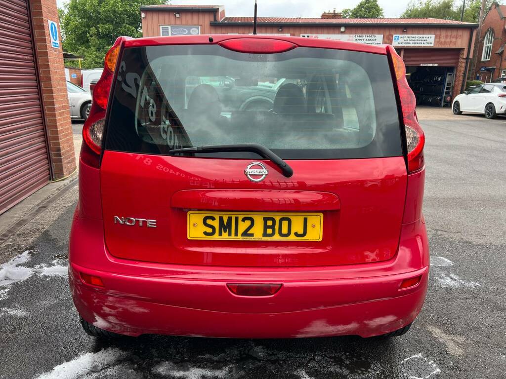 Nissan Note 1.6 Acenta Red #6