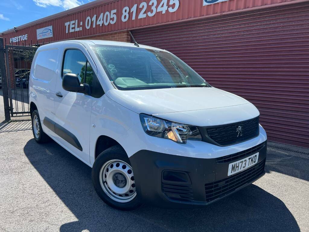 Peugeot Partner 1000 1.5 Bluehdi 100 Professional Premium Van White