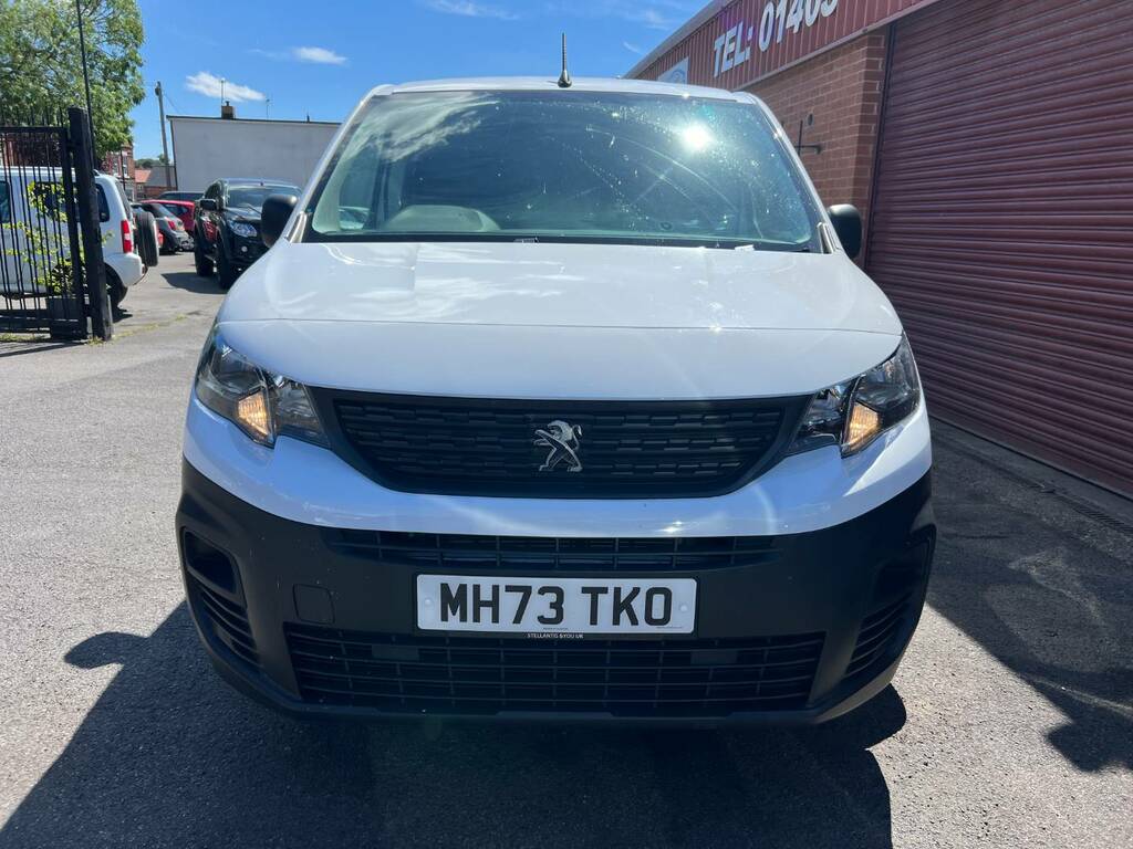 Peugeot Partner 1000 1.5 Bluehdi 100 Professional Premium Van White #2