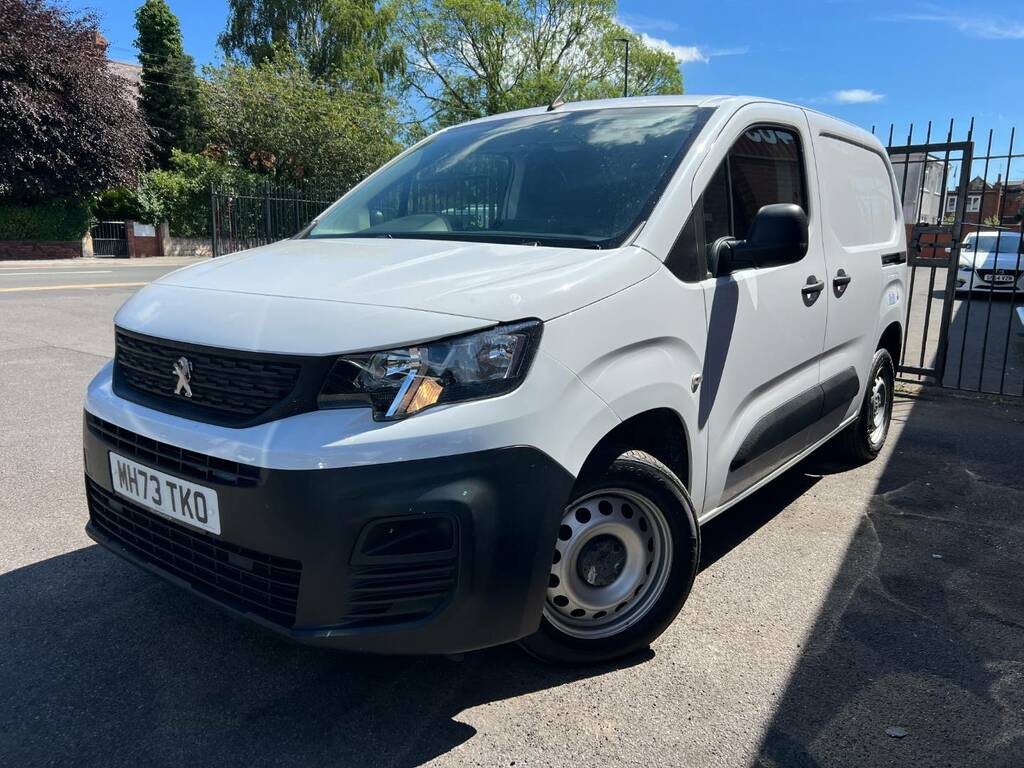 Peugeot Partner 1000 1.5 Bluehdi 100 Professional Premium Van White #3