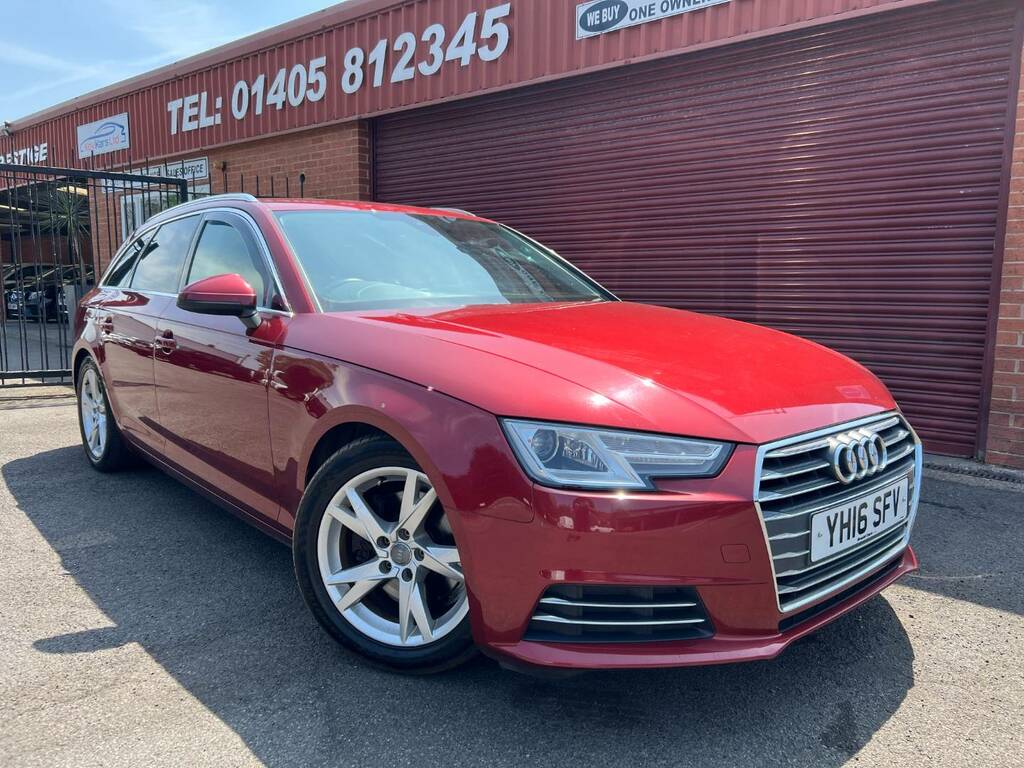 Audi A4 2.0 Tdi Ultra Sport Red