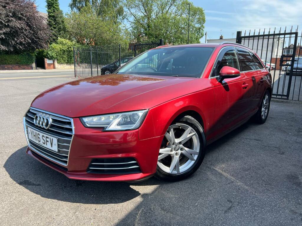 Audi A4 2.0 Tdi Ultra Sport Red #3