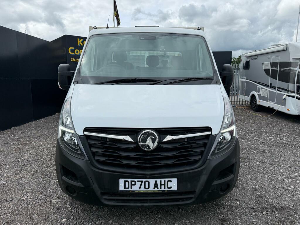 Vauxhall Movano 2.3 Cdti 3500 Biturbo Tipper Rwd DP70AHC White #6