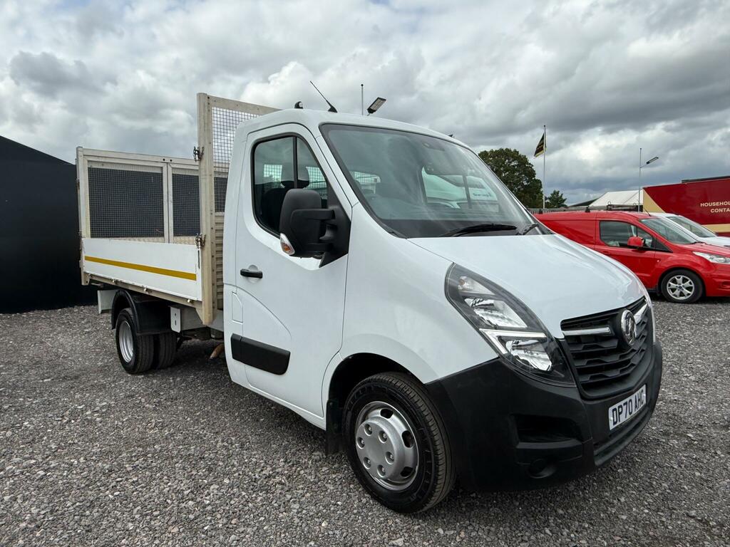 Vauxhall Movano 2.3 Cdti 3500 Biturbo Tipper Rwd DP70AHC White #5