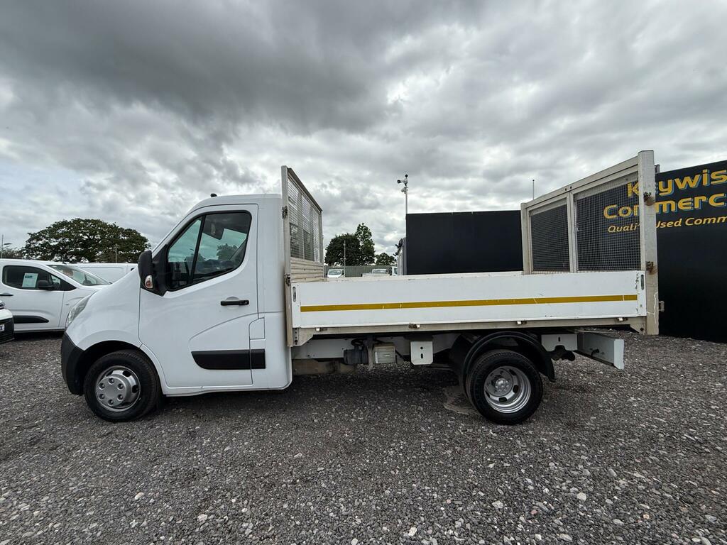 Vauxhall Movano 2.3 Cdti 3500 Biturbo Tipper Rwd DP70AHC White #3