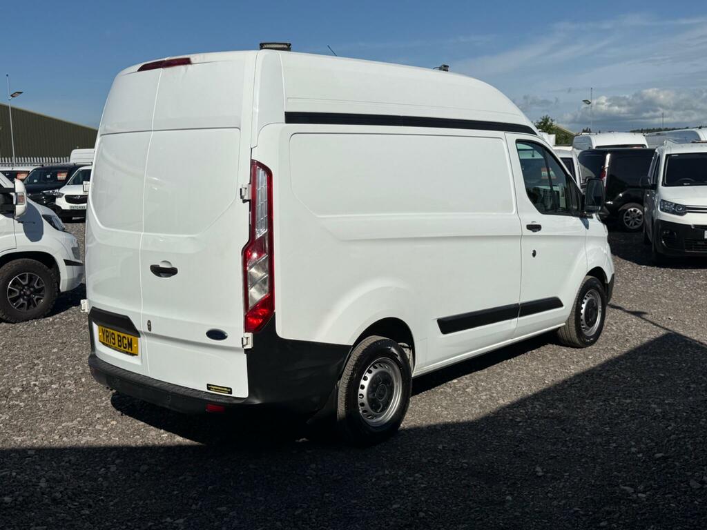 Ford Transit Custom 2.0 300 Ecoblue L1 H2 Euro 6 YR19BGM White #6