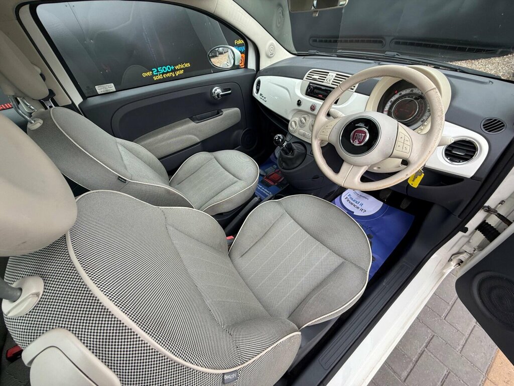 Fiat 500 1.2 Lounge Euro 5 Ss Yellow #14