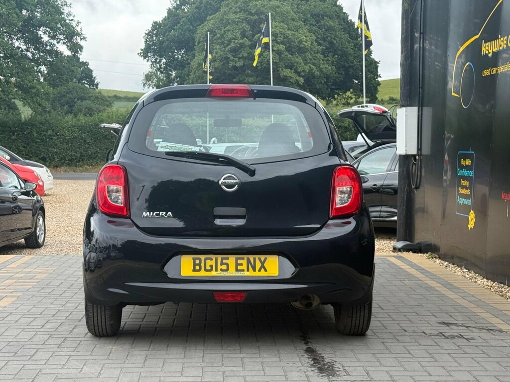 Nissan Micra 1.2 Visia Euro 5 Black #4