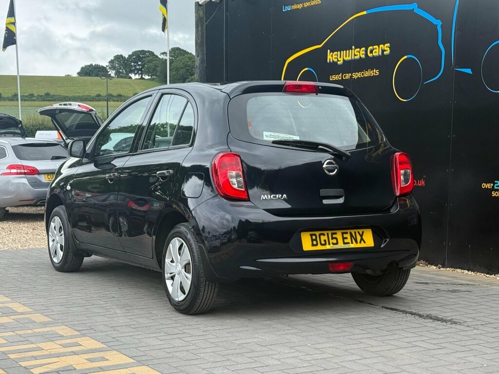 Nissan Micra 1.2 Visia Euro 5 Black #3