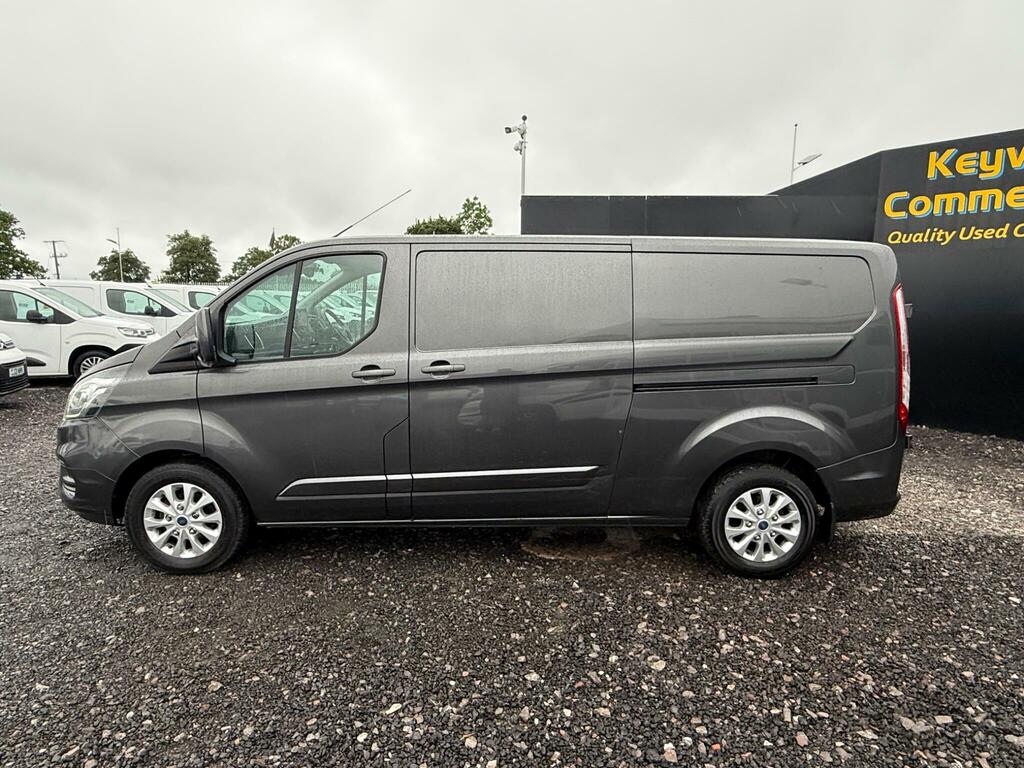 Ford Transit Custom 2.0 300 Ecoblue Limited L2 H1 Euro 6 Ss WG23CLJ Grey #3