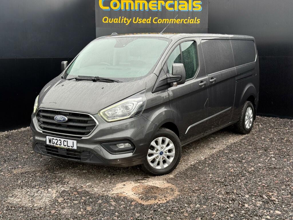 Ford Transit Custom 2.0 300 Ecoblue Limited L2 H1 Euro 6 Ss WG23CLJ Grey #2
