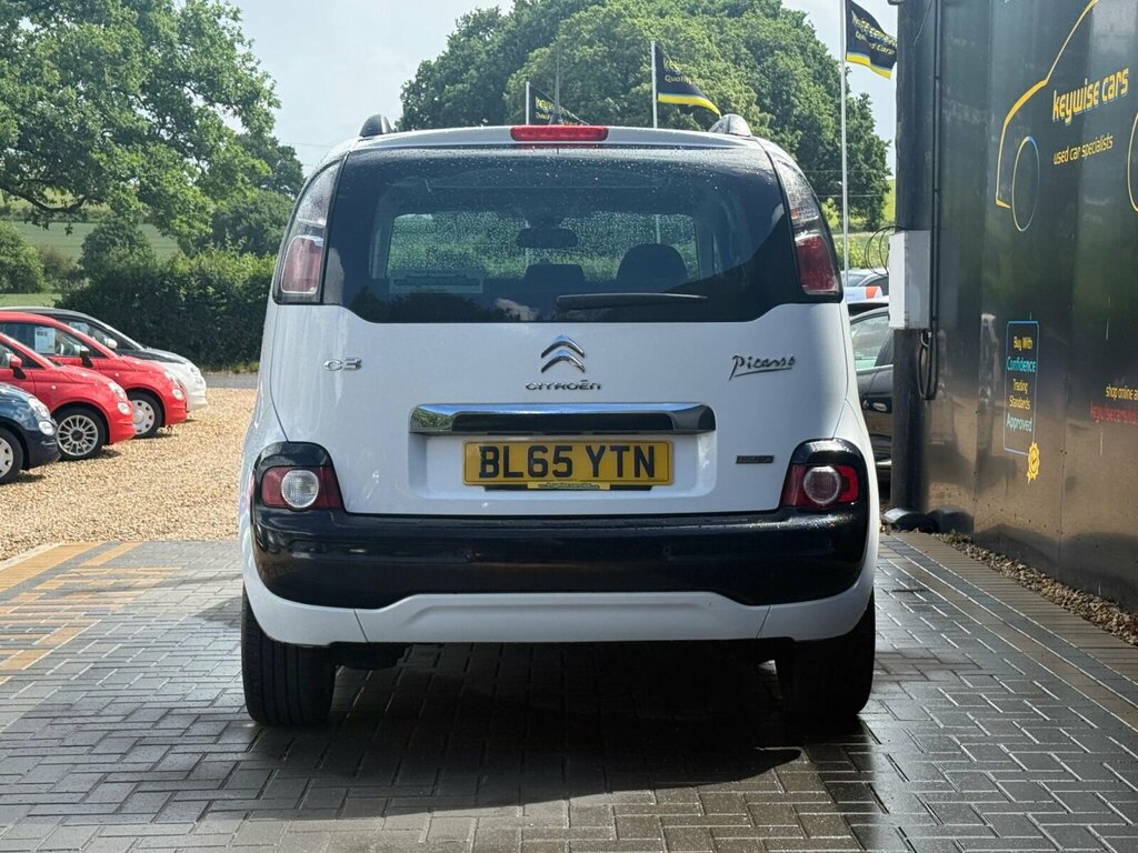 Citroen C3 Picasso 1.2 Puretech Platinum Euro 6 White #4