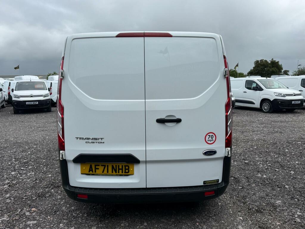 Ford Transit Custom 2.0 300 Ecoblue Leader L2 H1 Euro 6 Ss AF71NHB White #5