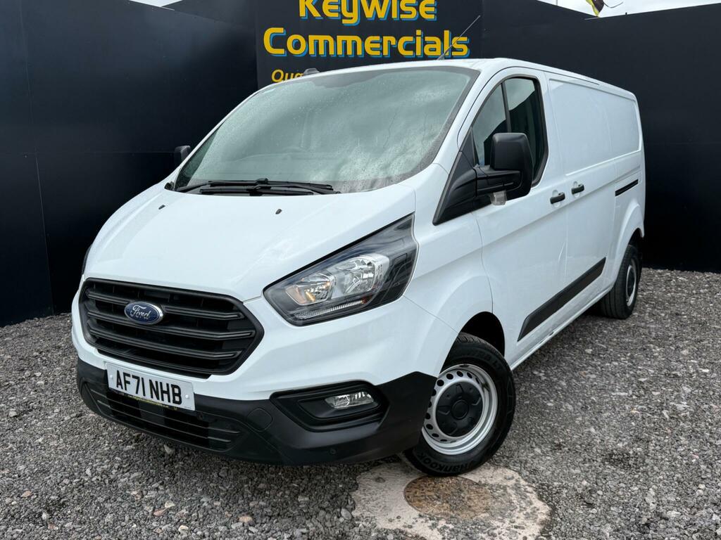 Ford Transit Custom 2.0 300 Ecoblue Leader L2 H1 Euro 6 Ss AF71NHB White #2