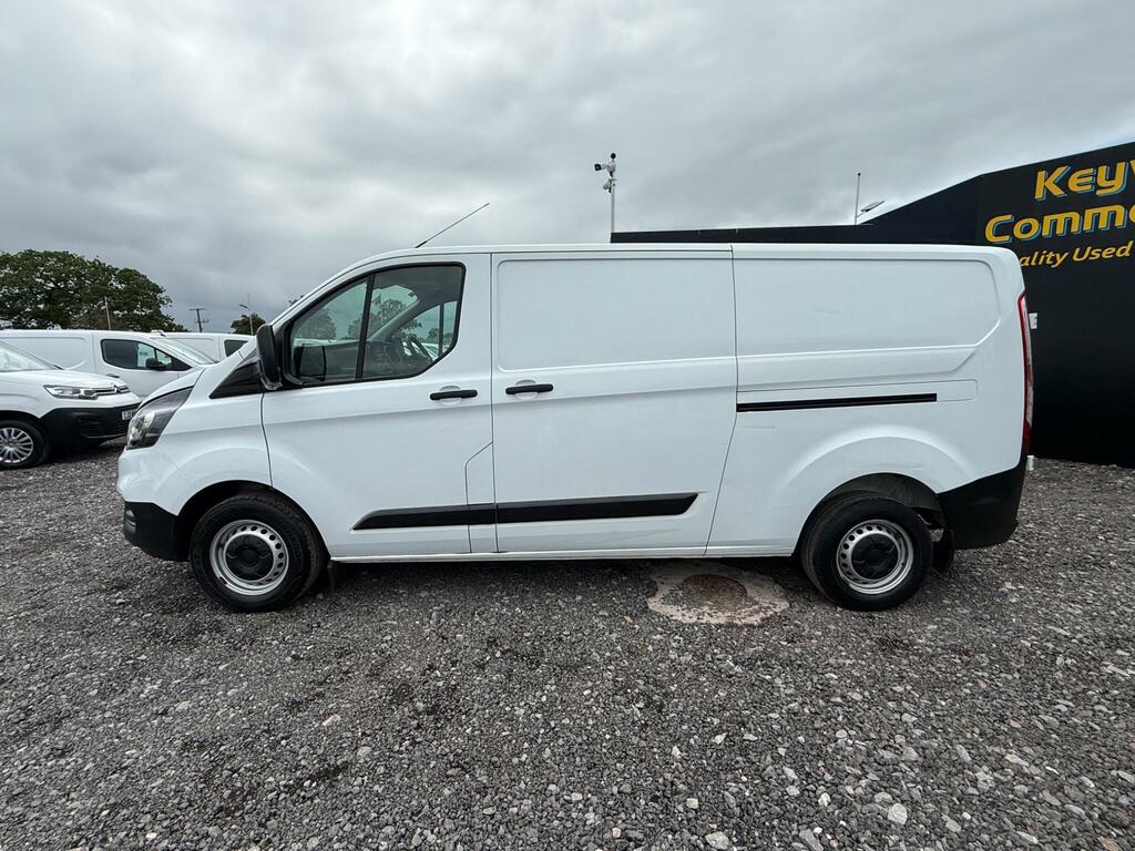 Ford Transit Custom 2.0 300 Ecoblue Leader L2 H1 Euro 6 Ss AF71NHB White #3