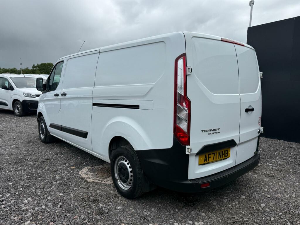 Ford Transit Custom 2.0 300 Ecoblue Leader L2 H1 Euro 6 Ss AF71NHB White #4