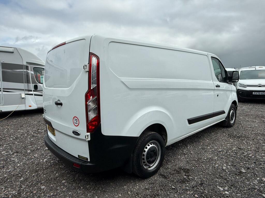 Ford Transit Custom 2.0 300 Ecoblue Leader L2 H1 Euro 6 Ss AF71NHB White #6