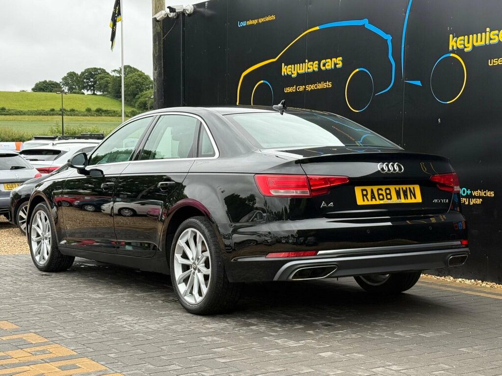 Audi A4 2.0 Tdi 40 Sport S Tronic Euro 6 Ss RA68WWN Black #3