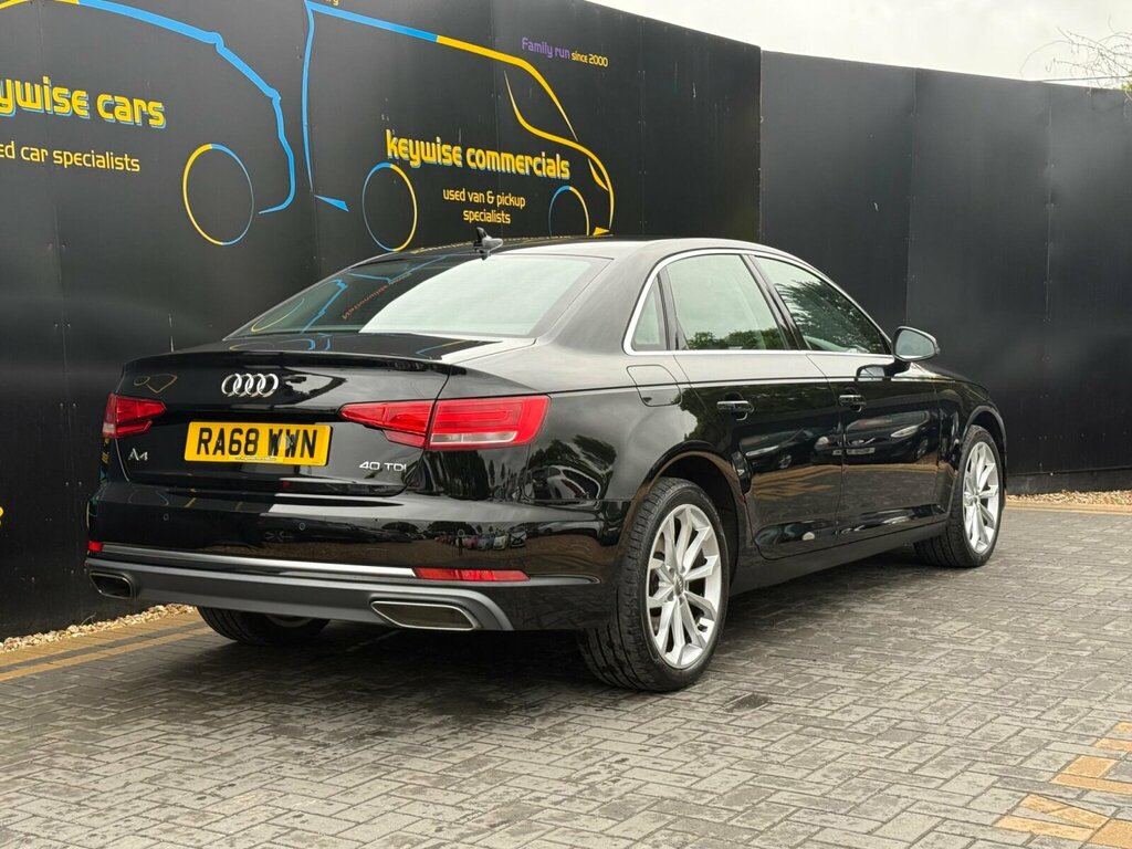 Audi A4 2.0 Tdi 40 Sport S Tronic Euro 6 Ss RA68WWN Black #5