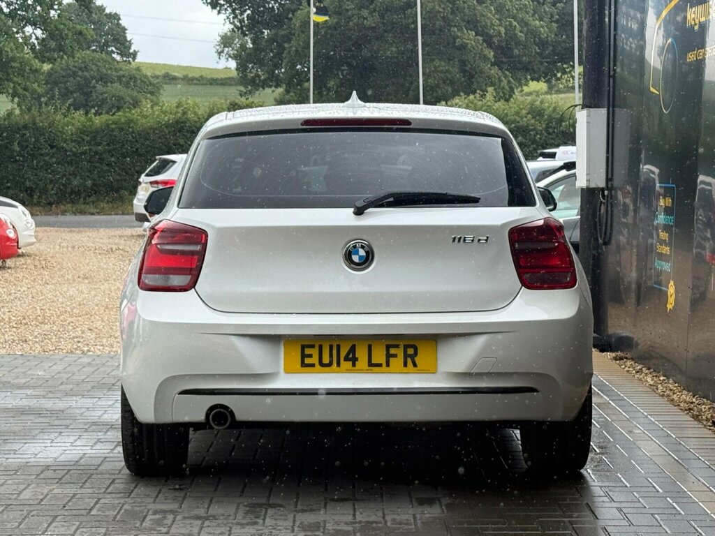 BMW 1 Series 2.0 116D Sport Euro 5 Ss White #4