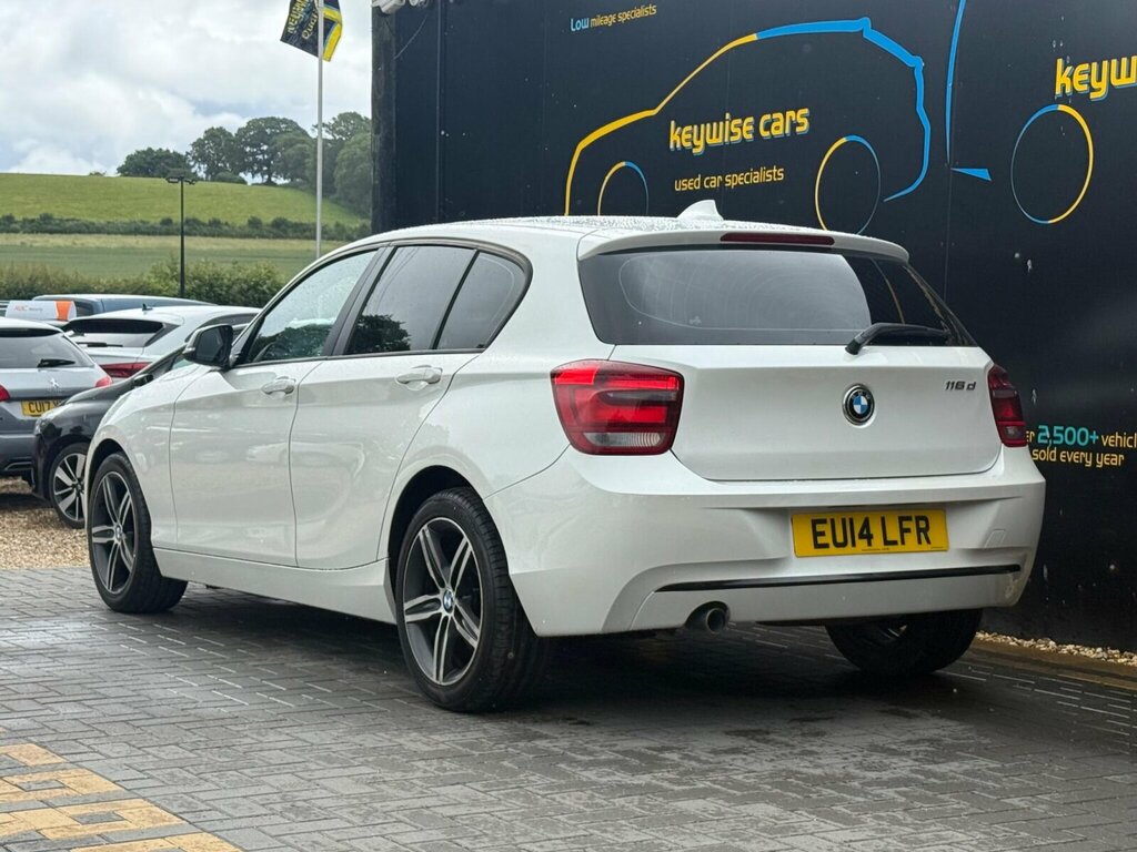 BMW 1 Series 2.0 116D Sport Euro 5 Ss White #3