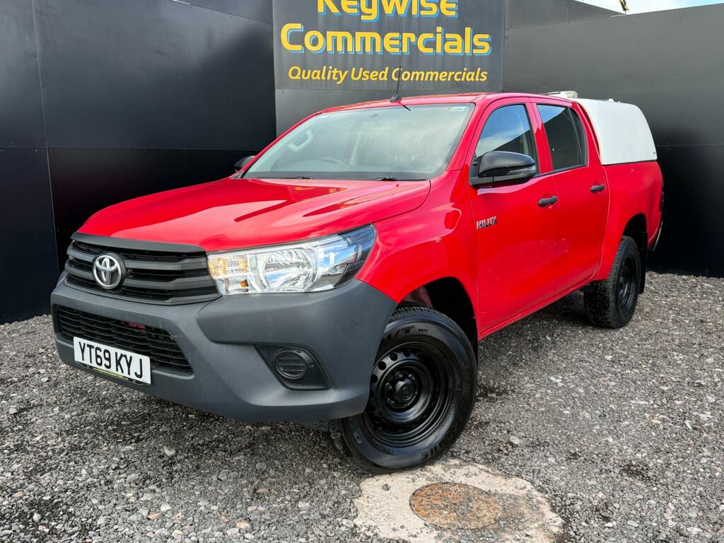 Toyota HILUX 2.4 D-4d Active 4Wd Euro 6 3.5T Red #2