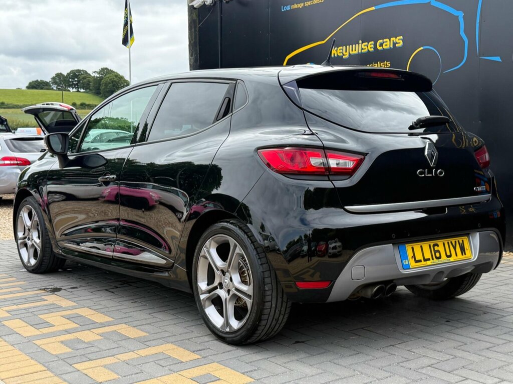 Renault Clio 1.2 Tce Gt Line Nav Euro 6 Black #3