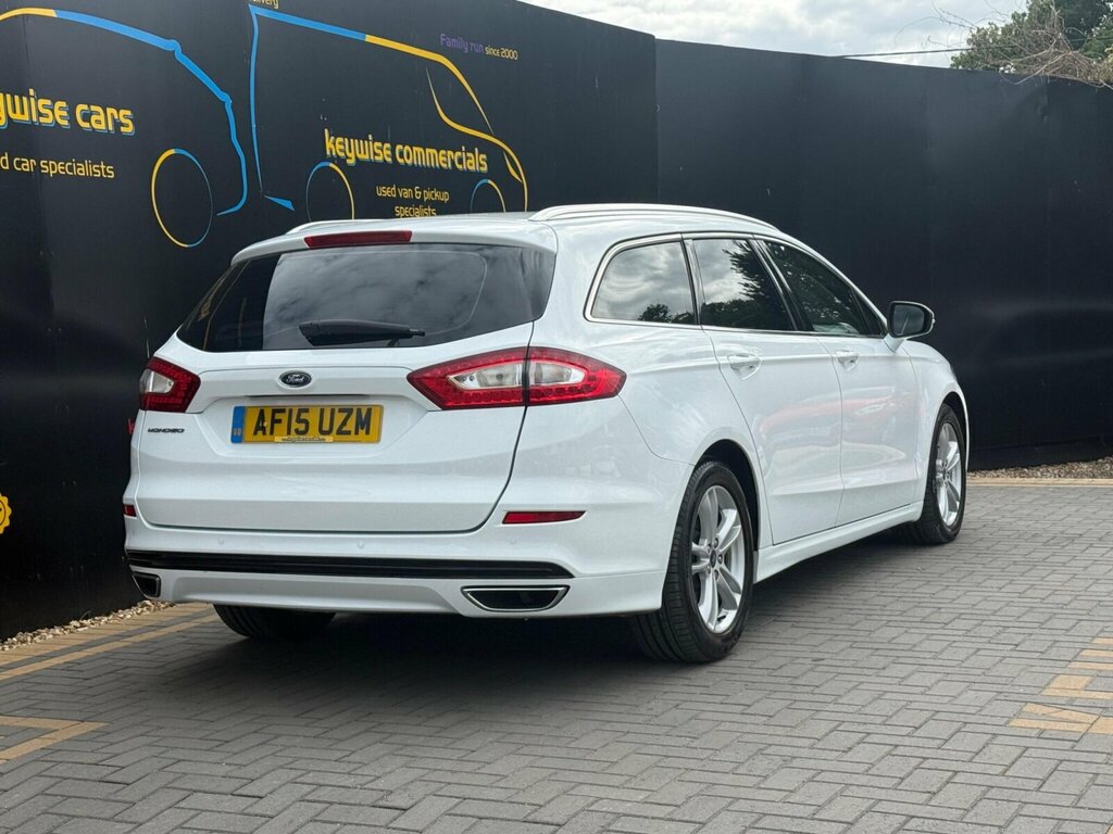 Ford Mondeo 2.0 Tdci Titanium Euro 6 Ss White #5
