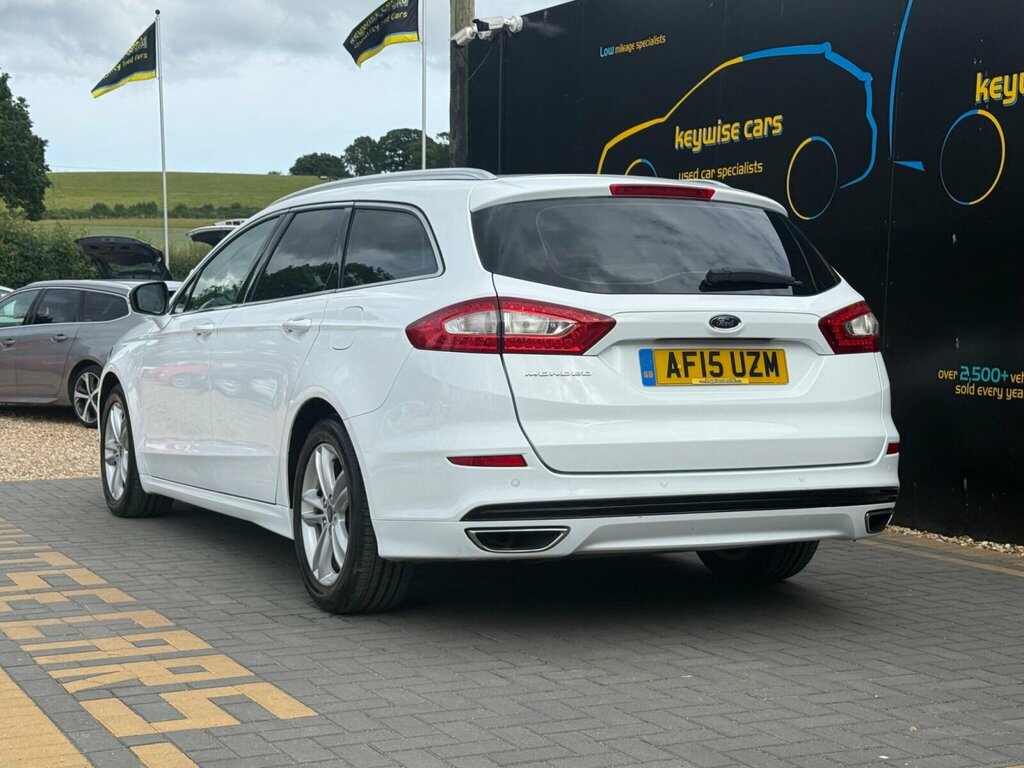 Ford Mondeo 2.0 Tdci Titanium Euro 6 Ss White #3