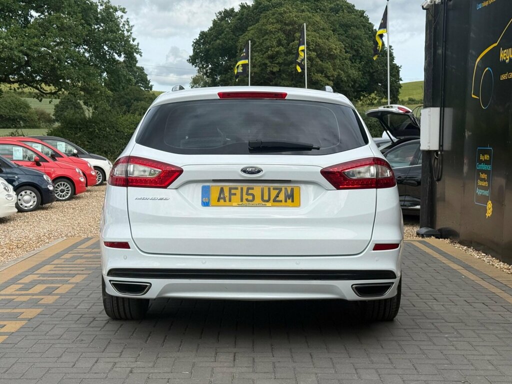 Ford Mondeo 2.0 Tdci Titanium Euro 6 Ss White #4