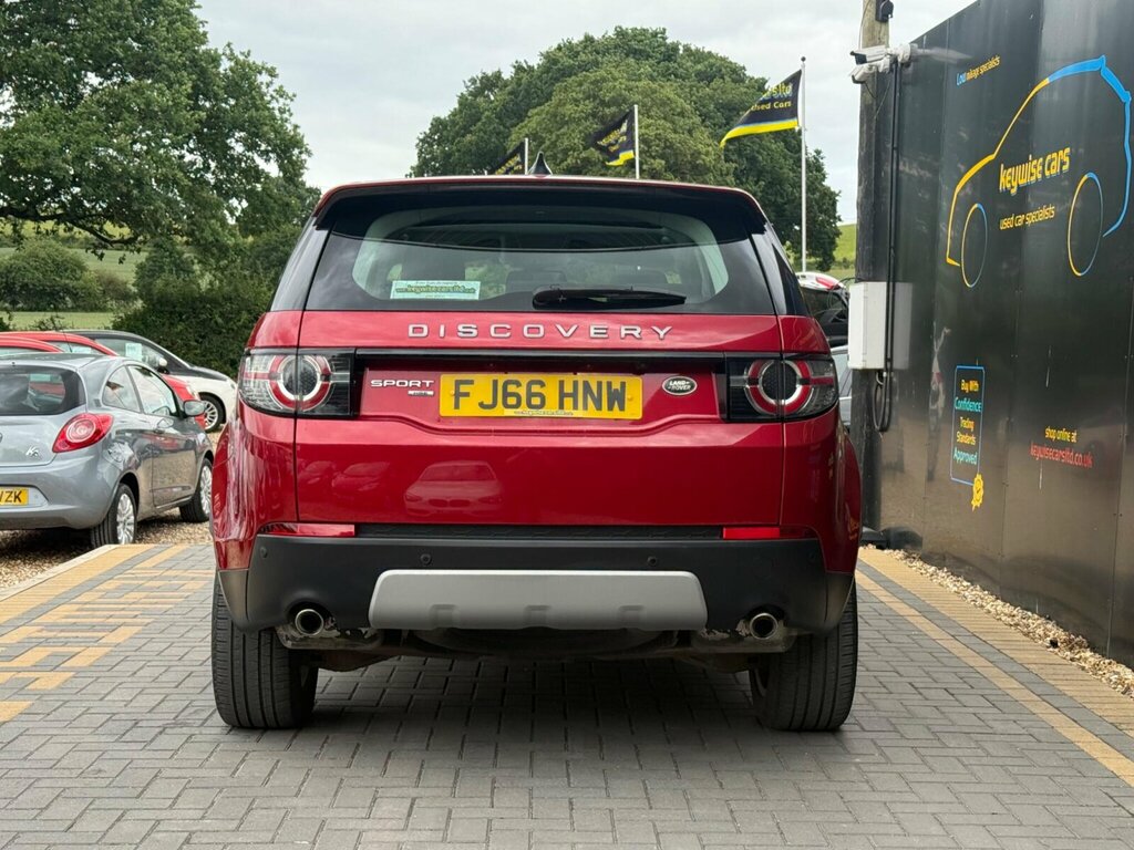 Land Rover Discovery Sport 2.0 Td4 Hse 4Wd Euro 6 Ss Red #4