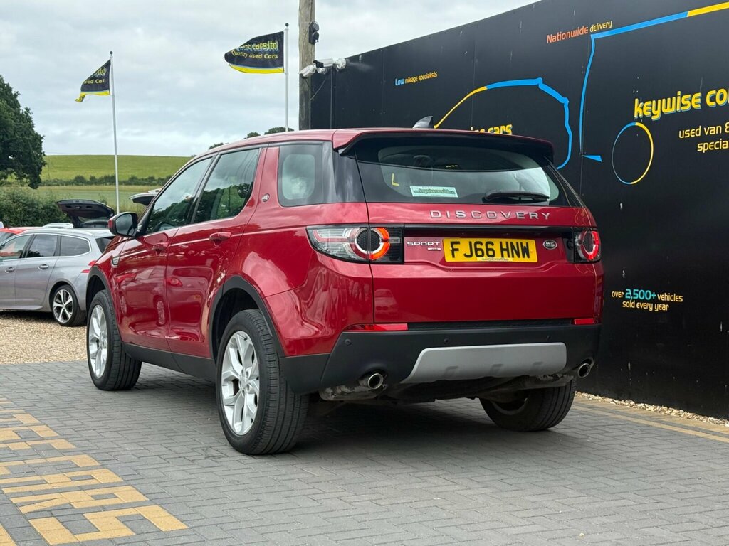 Land Rover Discovery Sport 2.0 Td4 Hse 4Wd Euro 6 Ss Red #3