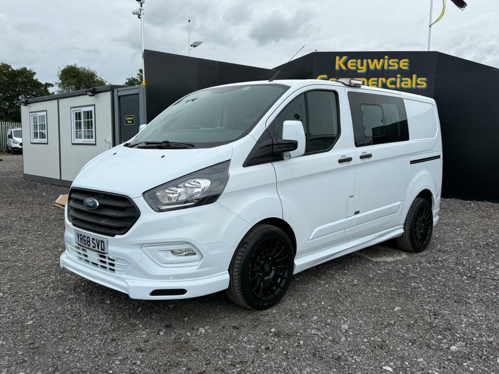 Ford Transit Custom 2.0 320 Ecoblue Crew Van L1 H1 Euro 6 6 Seat White #3