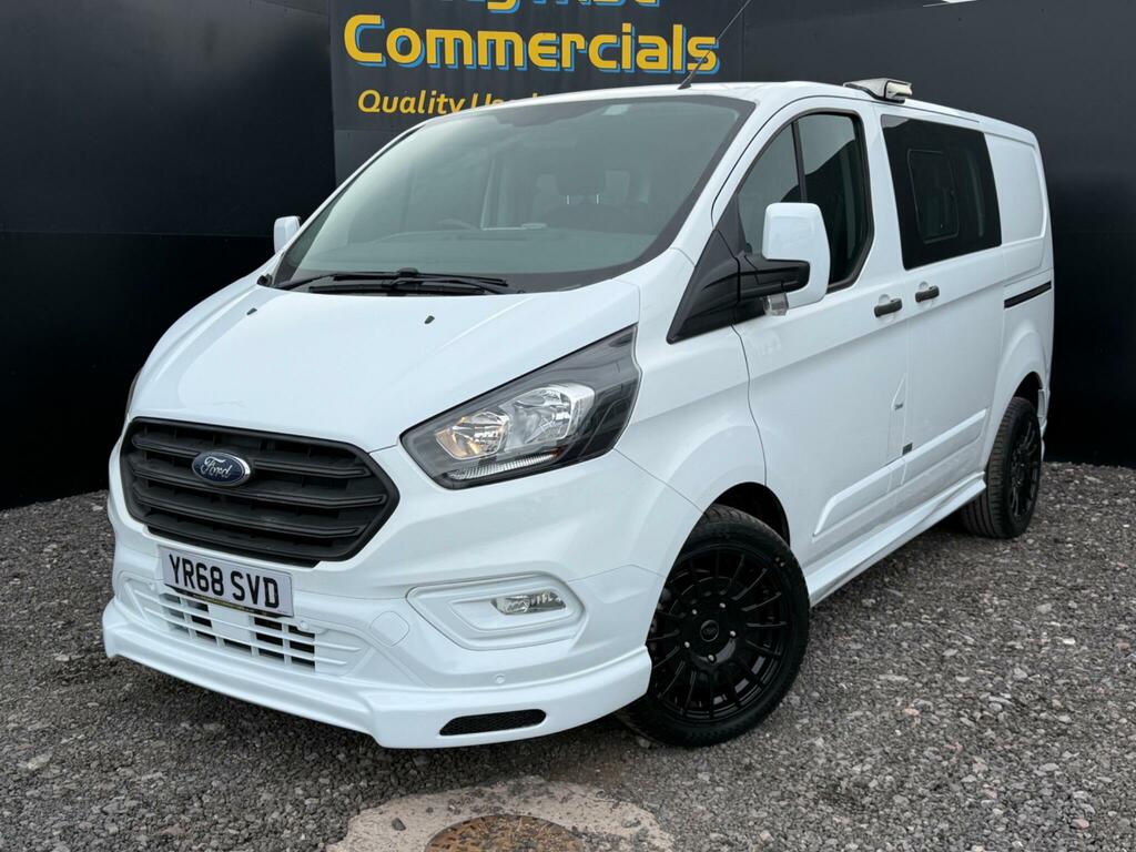 Ford Transit Custom 2.0 320 Ecoblue Crew Van L1 H1 Euro 6 6 Seat White #2