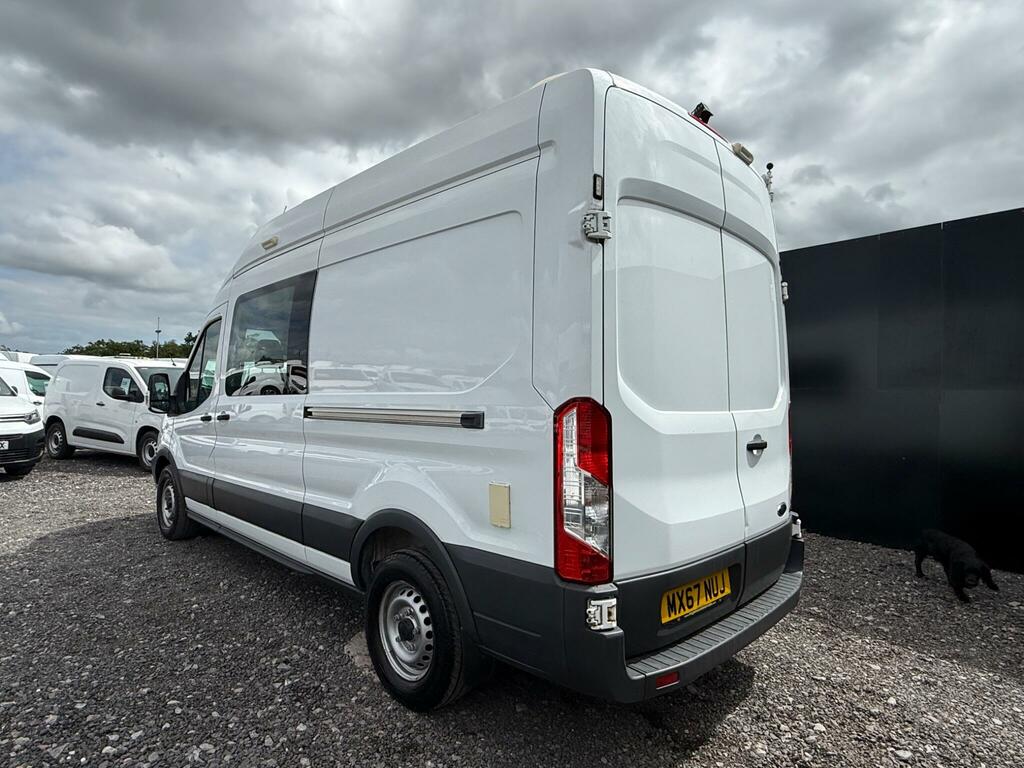Ford Transit Custom 2.0 350 Ecoblue Crew Van Double Cab 6Dr Aut White #5
