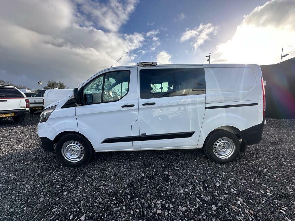 Ford Transit Custom 2.0 320 Ecoblue Crew Van L1 H1 Euro 6 6 Seat White #4
