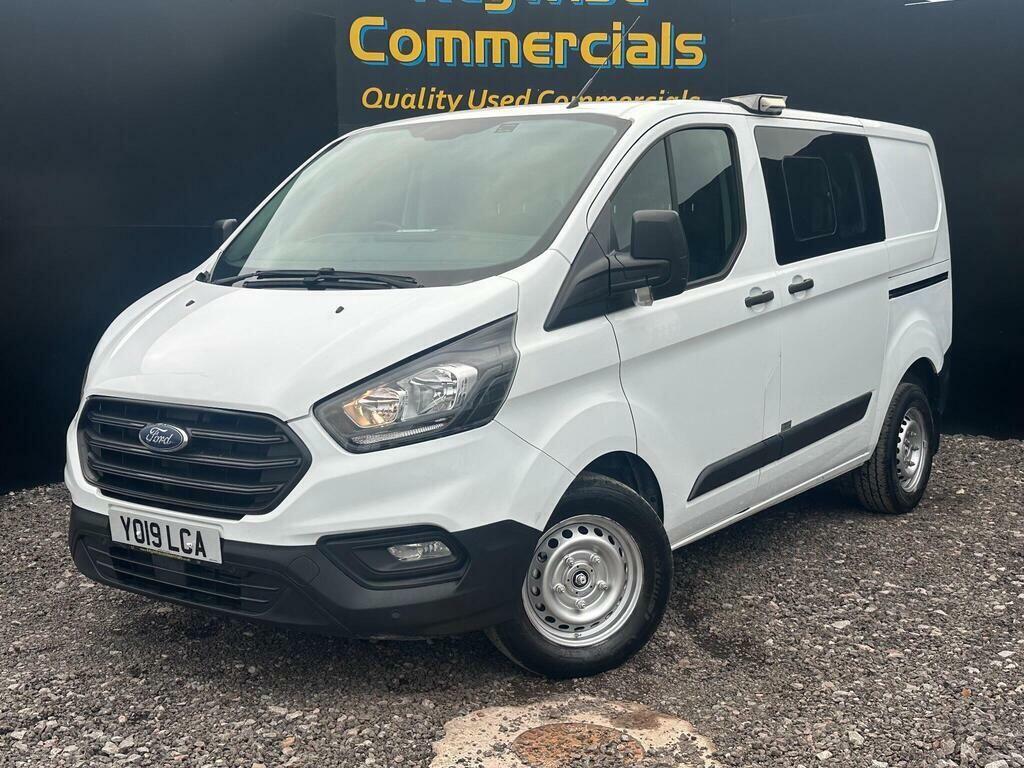 Ford Transit Custom 2.0 320 Ecoblue Crew Van L1 H1 Euro 6 6 Seat White #2