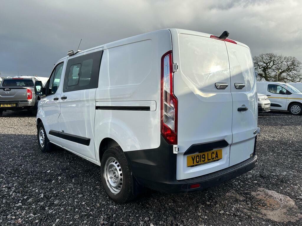 Ford Transit Custom 2.0 320 Ecoblue Crew Van L1 H1 Euro 6 6 Seat White #5