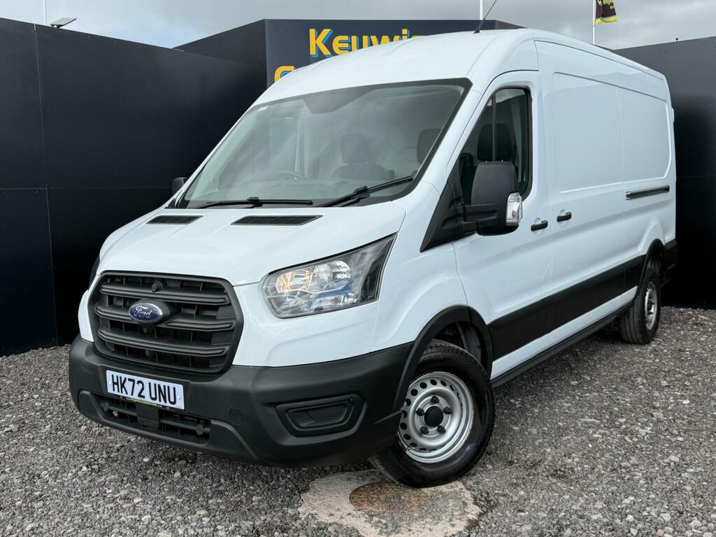 Ford Transit Custom 2.0 350 Ecoblue Leader Fwd L3 H2 Euro 6 Ss White #2