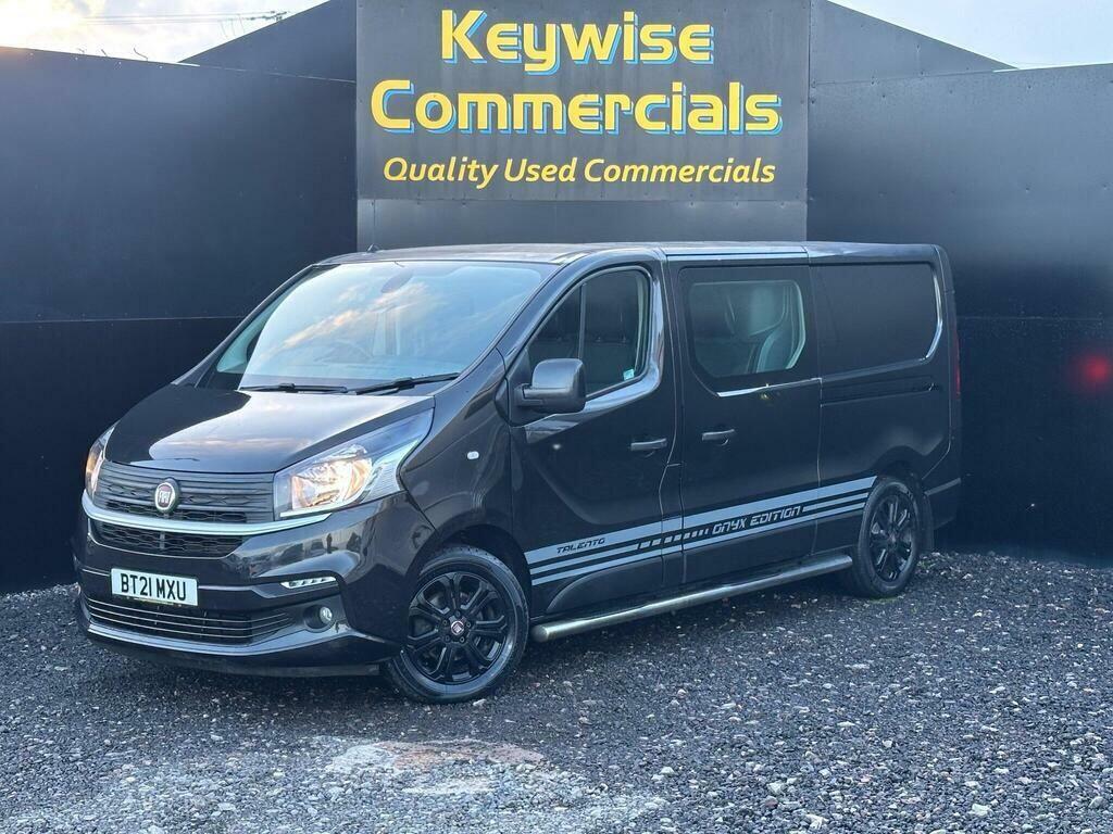 Fiat Talento 2.0 Multijet 12 Onyx Edition Crew Van L2 H1 Euro 6 Black