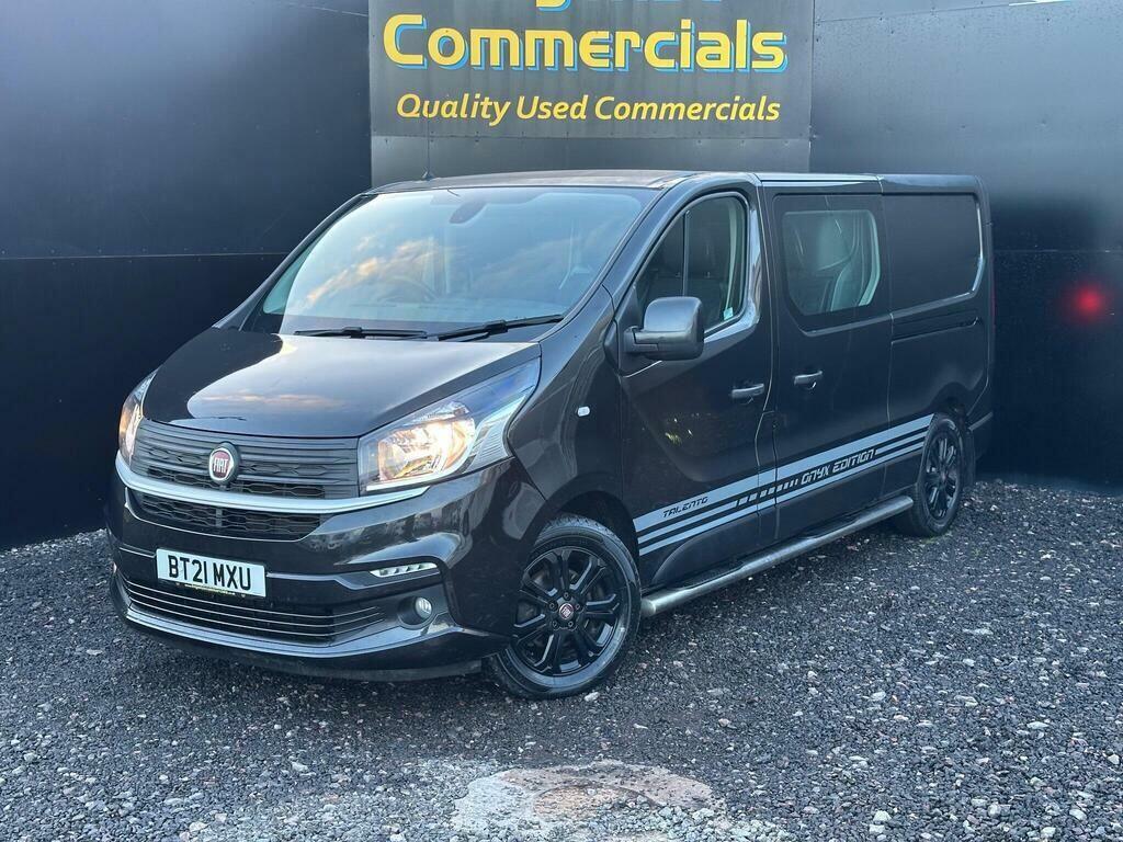 Fiat Talento 2.0 Multijet 12 Onyx Edition Crew Van L2 H1 Euro 6 Black #2