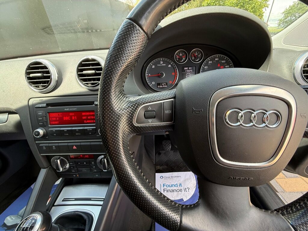 Audi A3 1.4L Sportback Tfsi S Line 123 Bhp Black #23